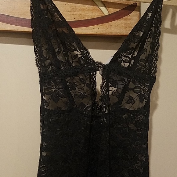 NWT Sexy Beauty's Love Black Lace Lingerie Top - Picture 3 of 6